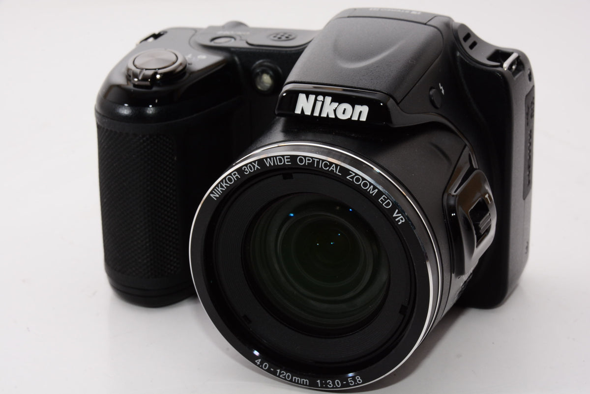 【外観特上級】Nikon デジタルカメラ COOLPIX L820 光学30倍ズーム 有効画素数1605万画素 ブラック L820BK