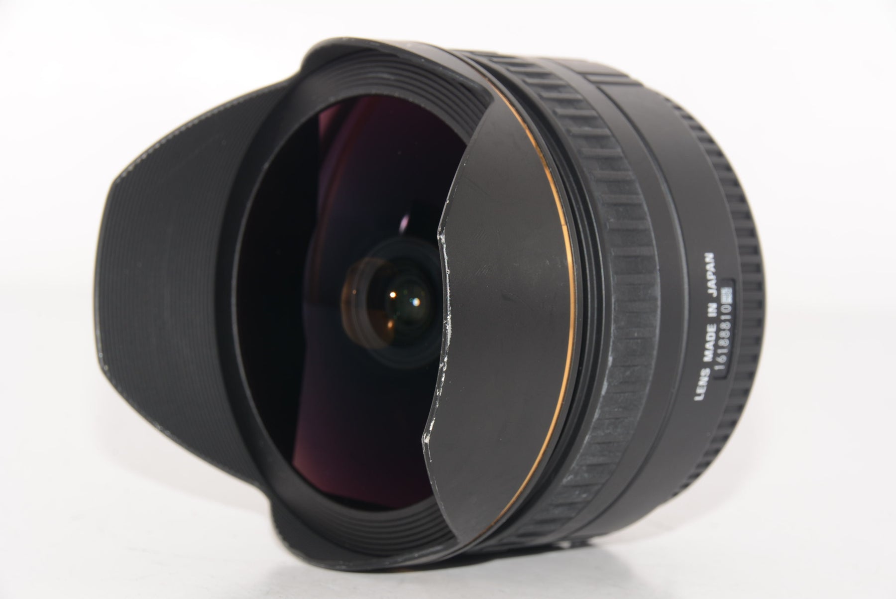 【外観並級】SIGMA 単焦点魚眼レンズ 15mm F2.8 EX DG DIAGONAL FISHEYE ニコン用 対角線魚眼 フルサイズ対応 476441