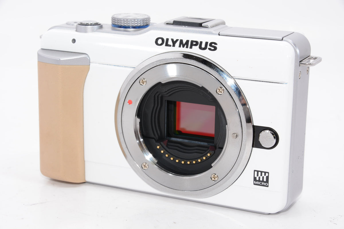 【オススメ】OLYMPUS ミラーレス一眼 PEN E-PL1ボディ ホワイト E-PL1 BODY WHT