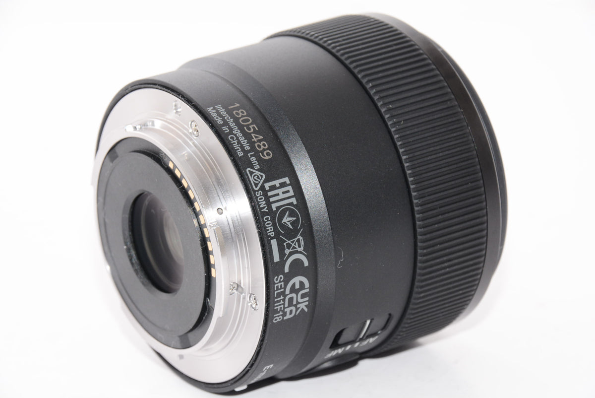 【外観特上級】ソニー SONY 大口径広角単焦点レンズ E 11 mm F1.8 Eマウント用 APS-C専用 SEL11F18