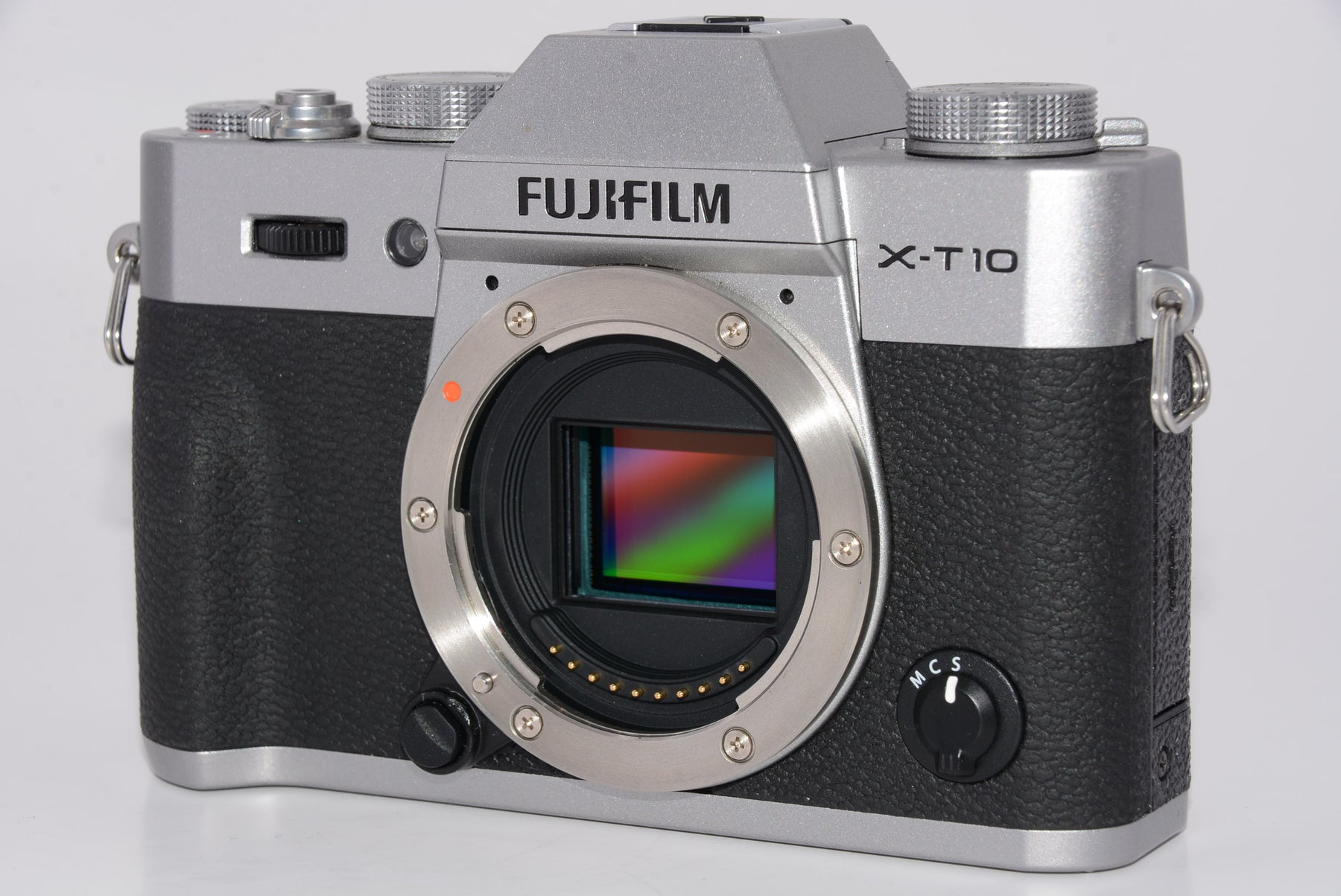 外観特上級】FUJIFILM ミラーレス一眼 X-T10 レンズキット シルバー X