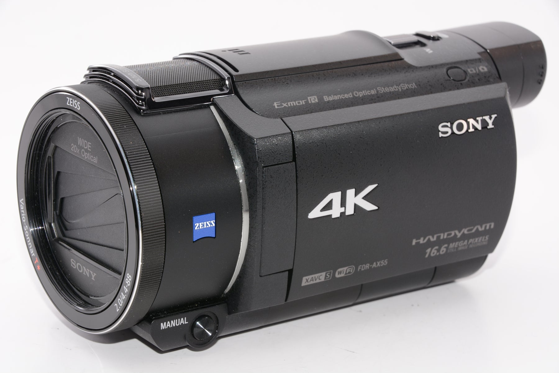外観特上級】ソニー SONY ビデオカメラ FDR-AX55 4K 64GB 光学20倍