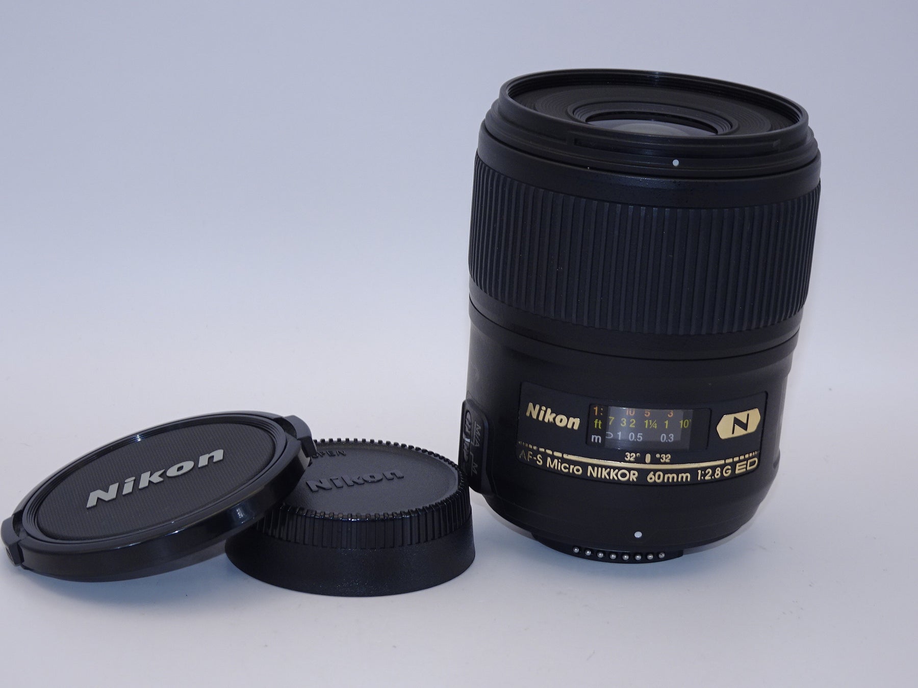 【外観特上級】Nikon 単焦点マイクロレンズ AF-S  Micro 60mm f/2.8G ED