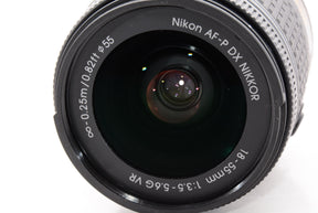 【外観特上級】Nikon 標準ズームレンズ AF-P DX NIKKOR 18-55mm f/3.5-5.6G VR ニコンDXフォーマット専用