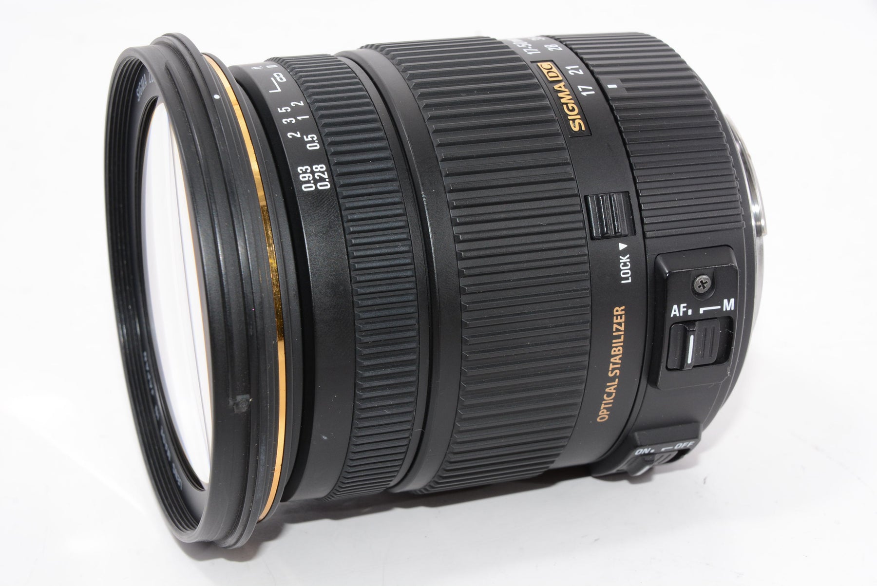 【外観特上級】SIGMA 標準ズームレンズ 17-50mm F2.8 EX DC OS HSM キヤノン用