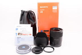 【外観特上級】ソニー SONY 単焦点レンズ Sonnar T* FE 55mm F1.8 ZA Eマウント35mmフルサイズ対応 SEL55F18Z