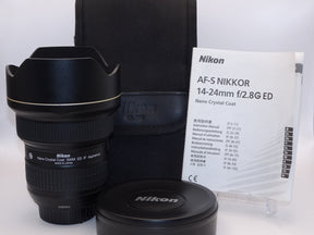 【外観特上級】Nikon 超広角ズームレンズ AF-S NIKKOR 14-24mm f/2.8G ED