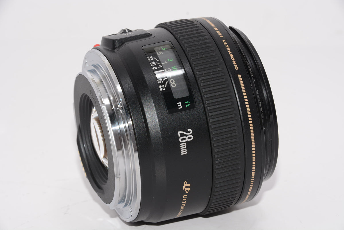 【外観特上級】Canon 単焦点レンズ EF28mm F1.8 USM フルサイズ対応