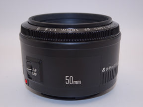 【外観特上級】Canon 単焦点レンズ EF50mm F1.8 II フルサイズ対応