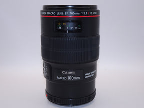 【外観特上級】Canon EF100mm F2.8L マクロ IS USM