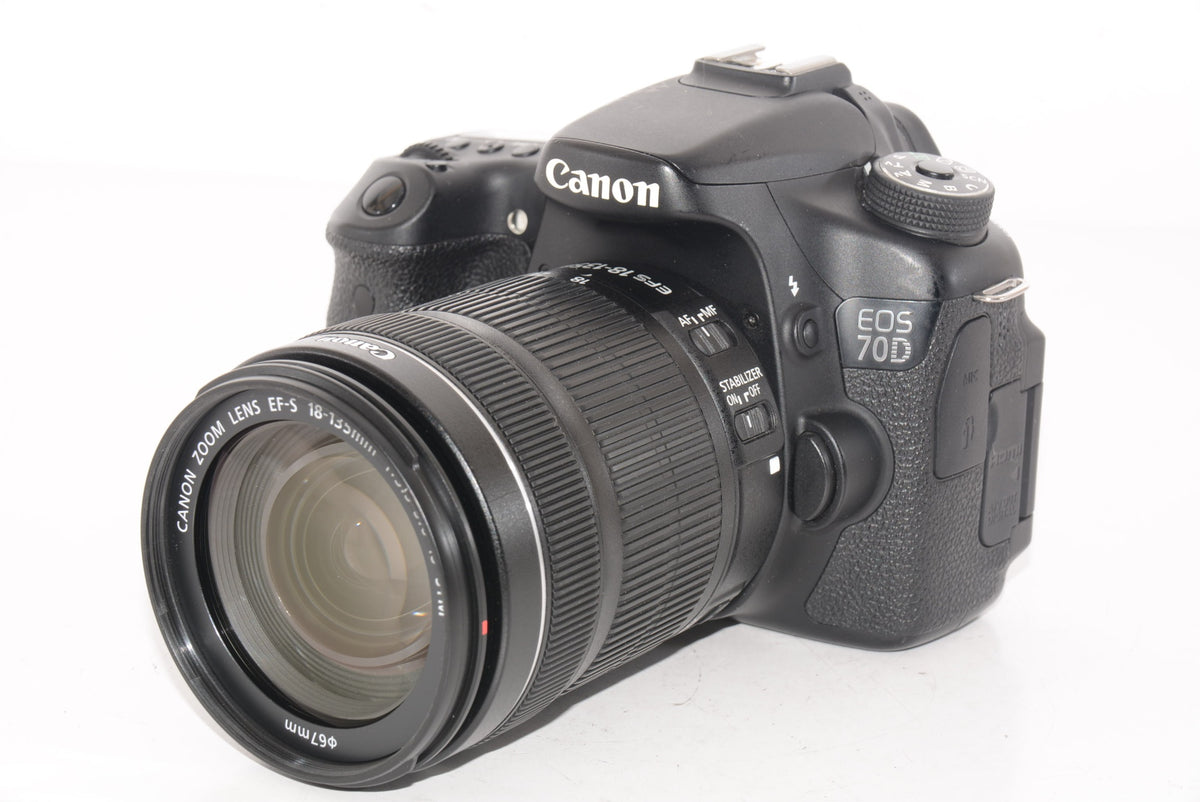 【外観並級】Canon EOS70D レンズキット EF-S18-135mm F3.5-5.6 IS STM