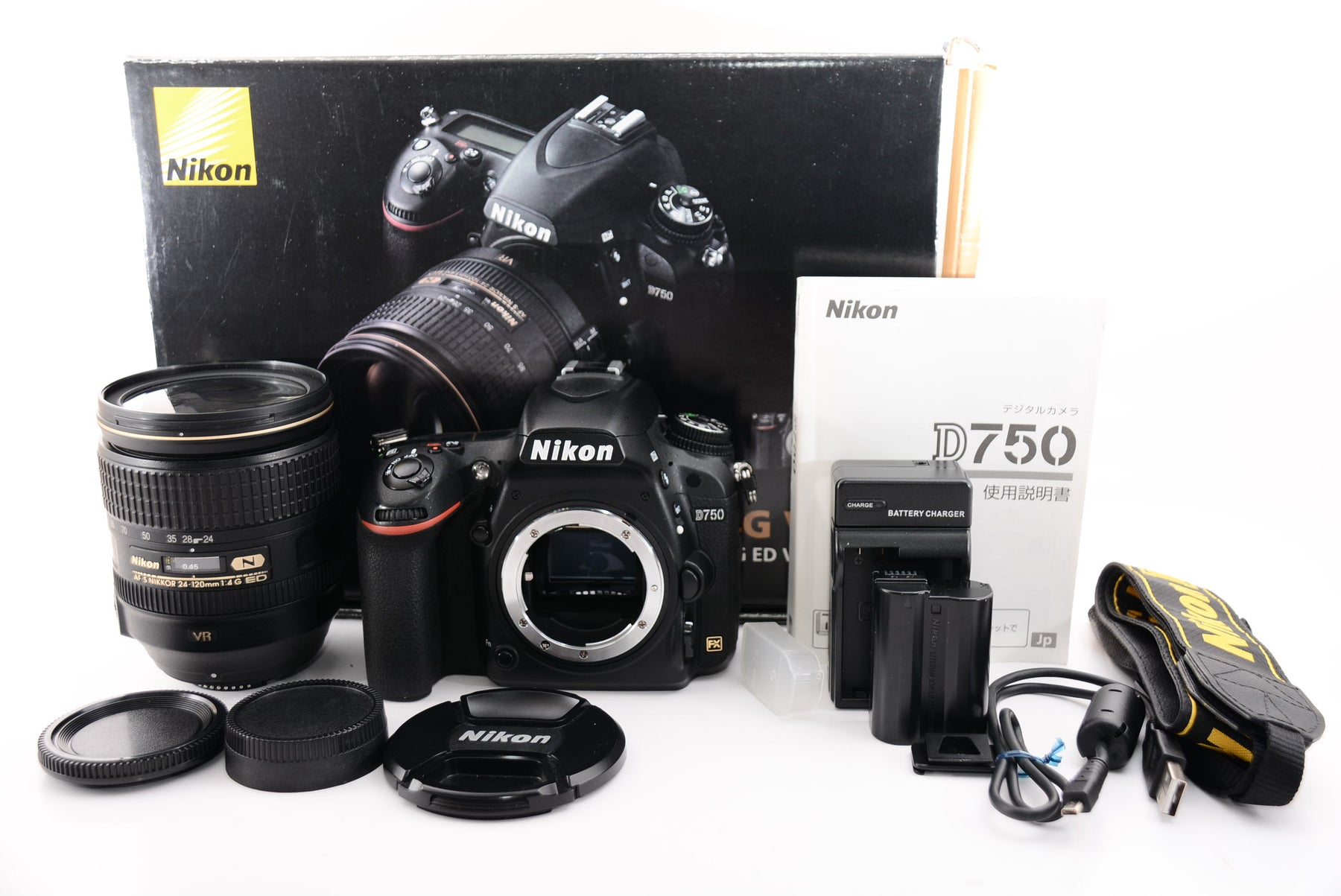外観特上級】Nikon デジタル一眼レフカメラ D750 24-120VR レンズ