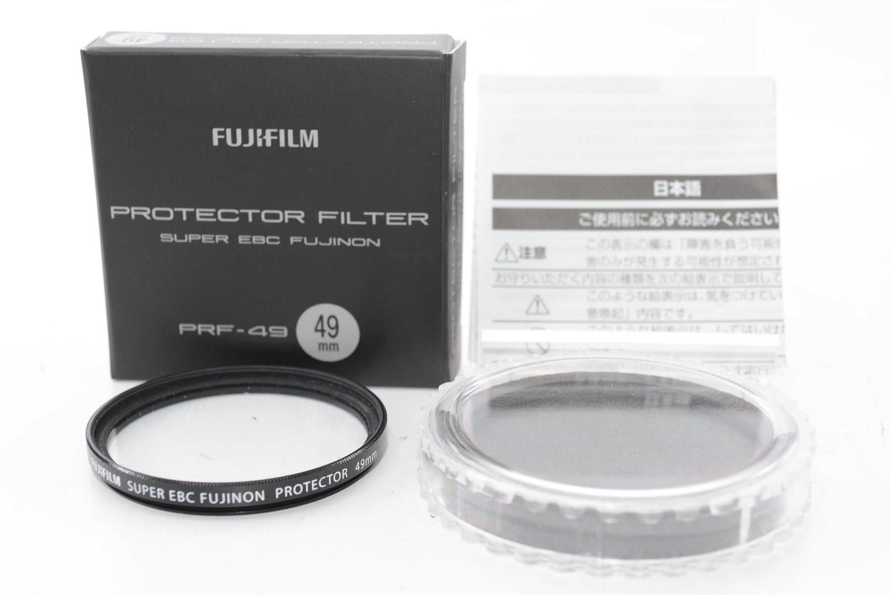 【外観特上級】FUJIFILM プロテクトフィルター PRF-49