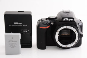 【オススメ】Nikon デジタル一眼レフカメラ D5500 ボディー ブラック 2416万画素 3.2型液晶 タッチパネル D5500BK