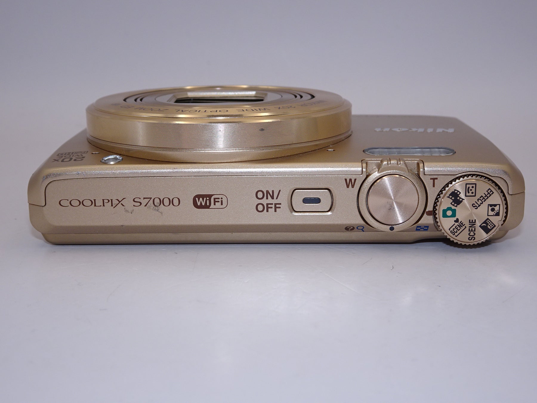 【外観並級】Nikon デジタルカメラ COOLPIX S7000 ゴールド