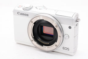 【オススメ】Canon ミラーレス一眼カメラ EOS M100 ダブルズームキット ホワイト EOSM100WH-WZK