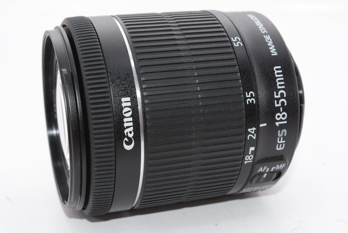 【外観特上級】Canon 標準ズームレンズ EF-S18-55mm F3.5-5.6 IS STM APS-C対応