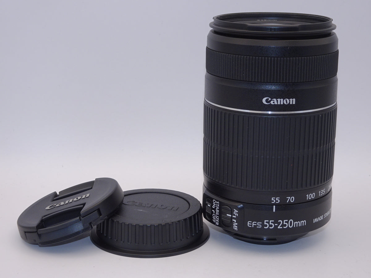 【外観特上級】Canon 望遠ズームレンズ EF-S55-250mm F4-5.6 IS II