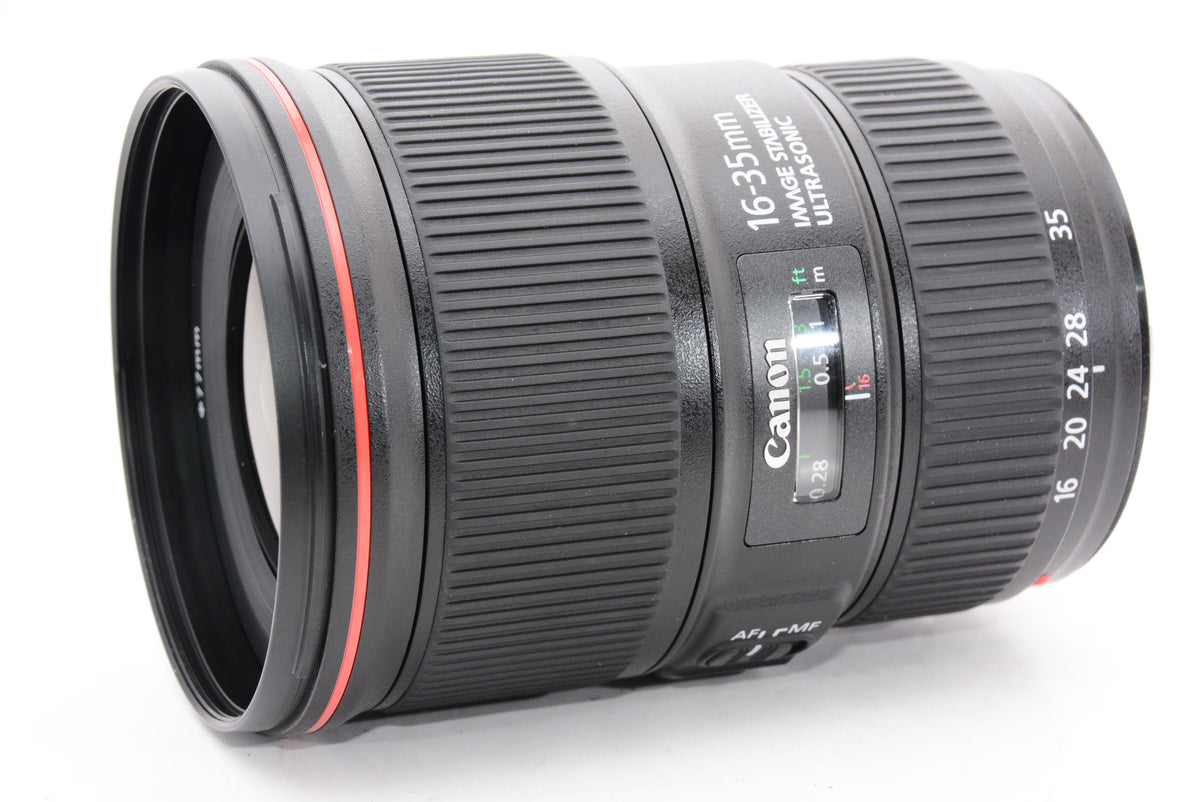 【外観特上級】Canon 広角ズームレンズ EF16-35mm F4L IS USM フルサイズ対応 EF16-3540LIS