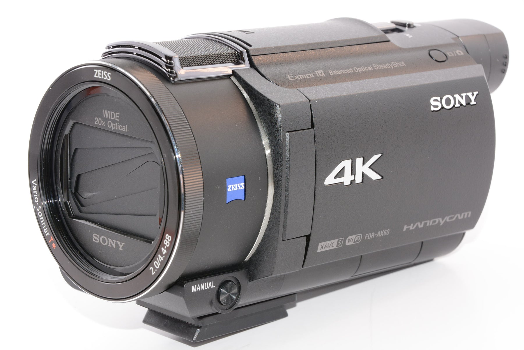 外観特上級】ソニー ビデオカメラ FDR-AX60 4K 64GB 光学20倍 ブラック