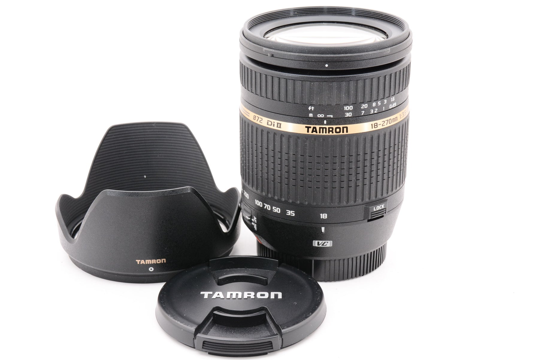 【外観特上級】TAMRON AF18-270mm F/3.5-6.3 DiIIVC LD Aspherical [IF] キャノン用 MACRO B003E