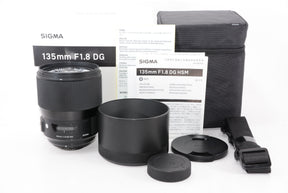 【外観特上級】SIGMA 単焦点望遠レンズ Art 135mm F1.8 DG HSM ニコン用 フルサイズ対応