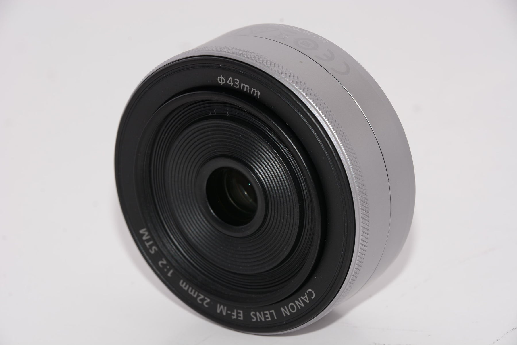 外観特上級】Canon 単焦点広角レンズ EF-M22mm F2 STM シルバー ミラー