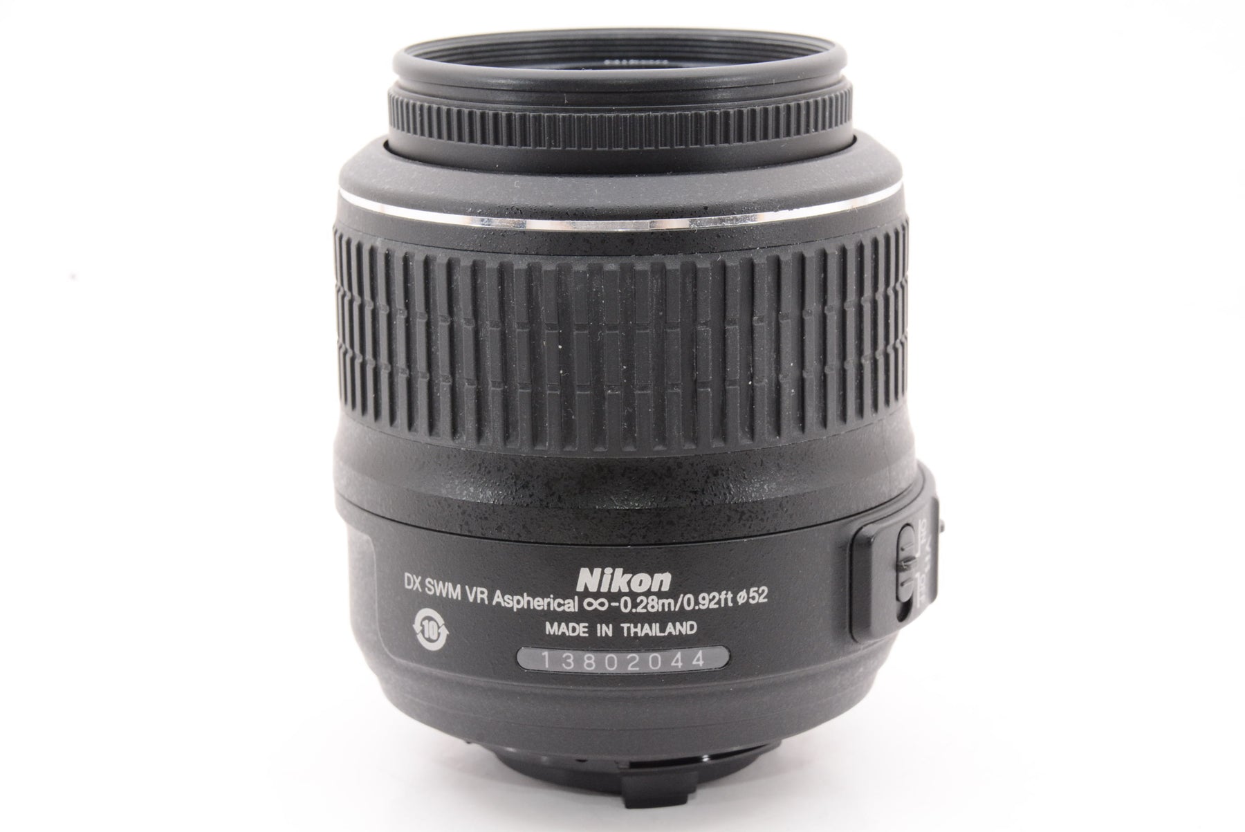 【外観特上級】Nikon 標準ズームレンズ AF-S DX NIKKOR 18-55mm f/3.5-5.6G VR ニコンDXフォーマット専用