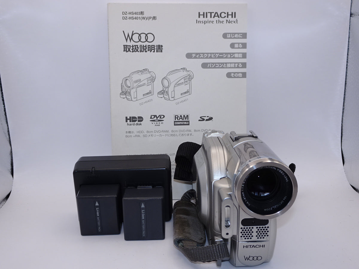 【外観特上級】HITACHI ヒタチ WOOO HDD DZ-HS403