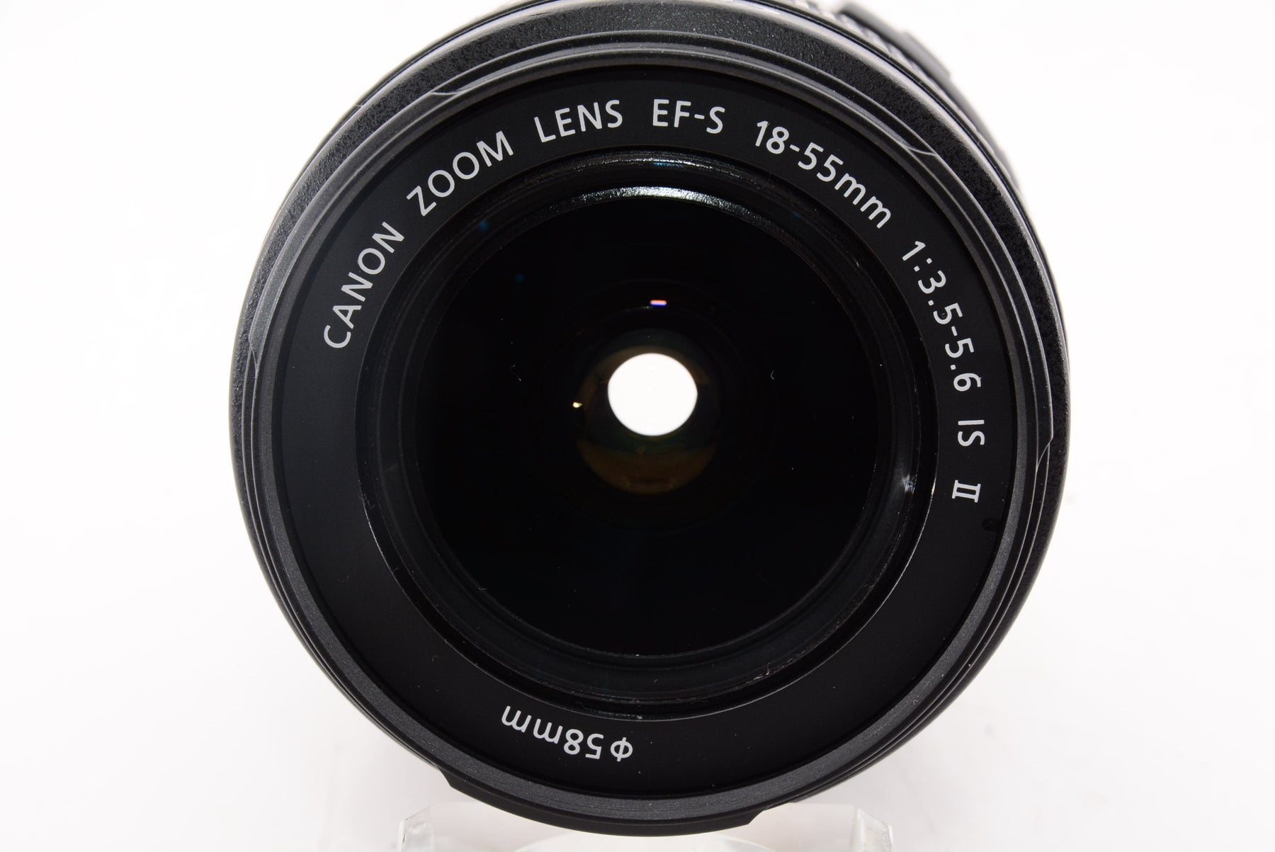 【外観特上級】Canon 標準ズームレンズ EF-S18-55mm F3.5-.5.6 IS II APS-C対応