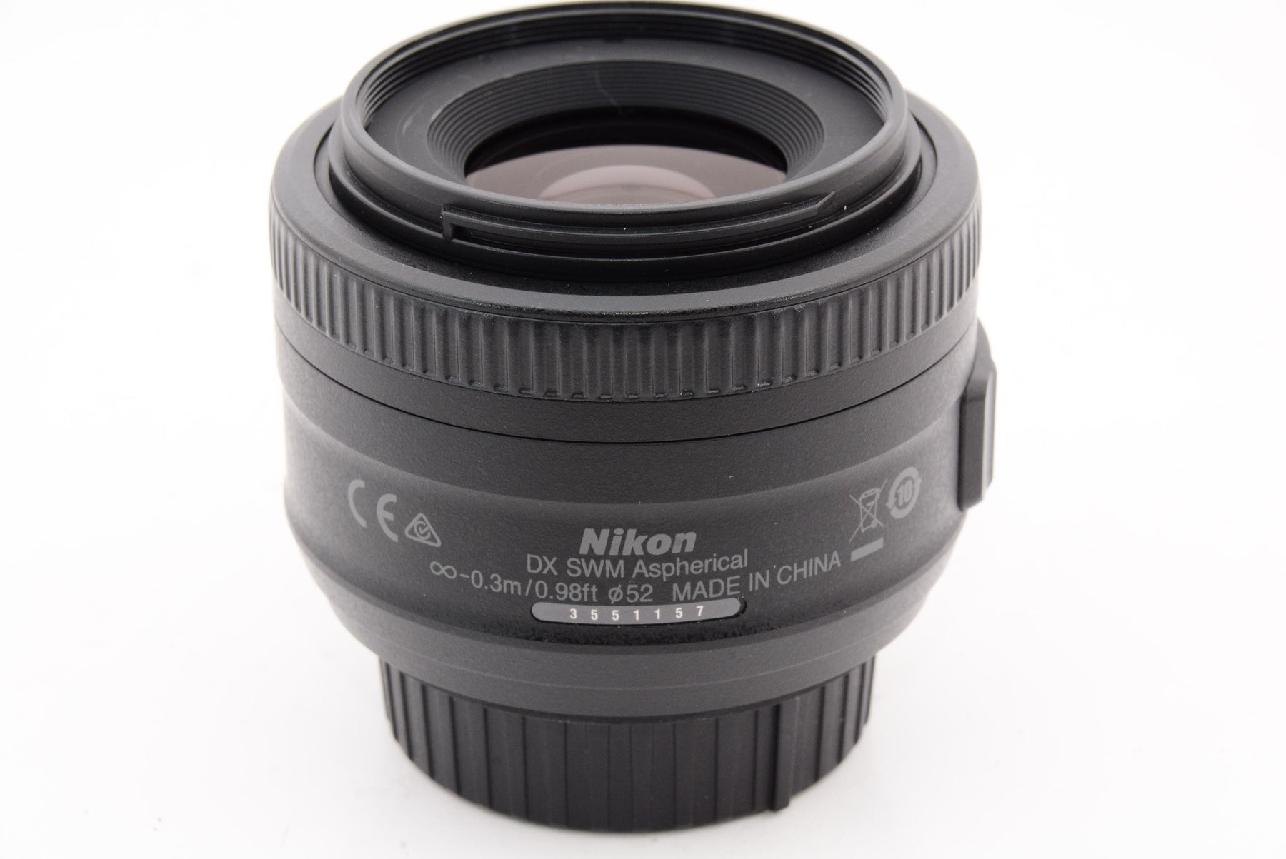 【外観特上級】Nikon 単焦点レンズ AF-S DX NIKKOR 35mm f/1.8G ニコンDXフォーマット専用