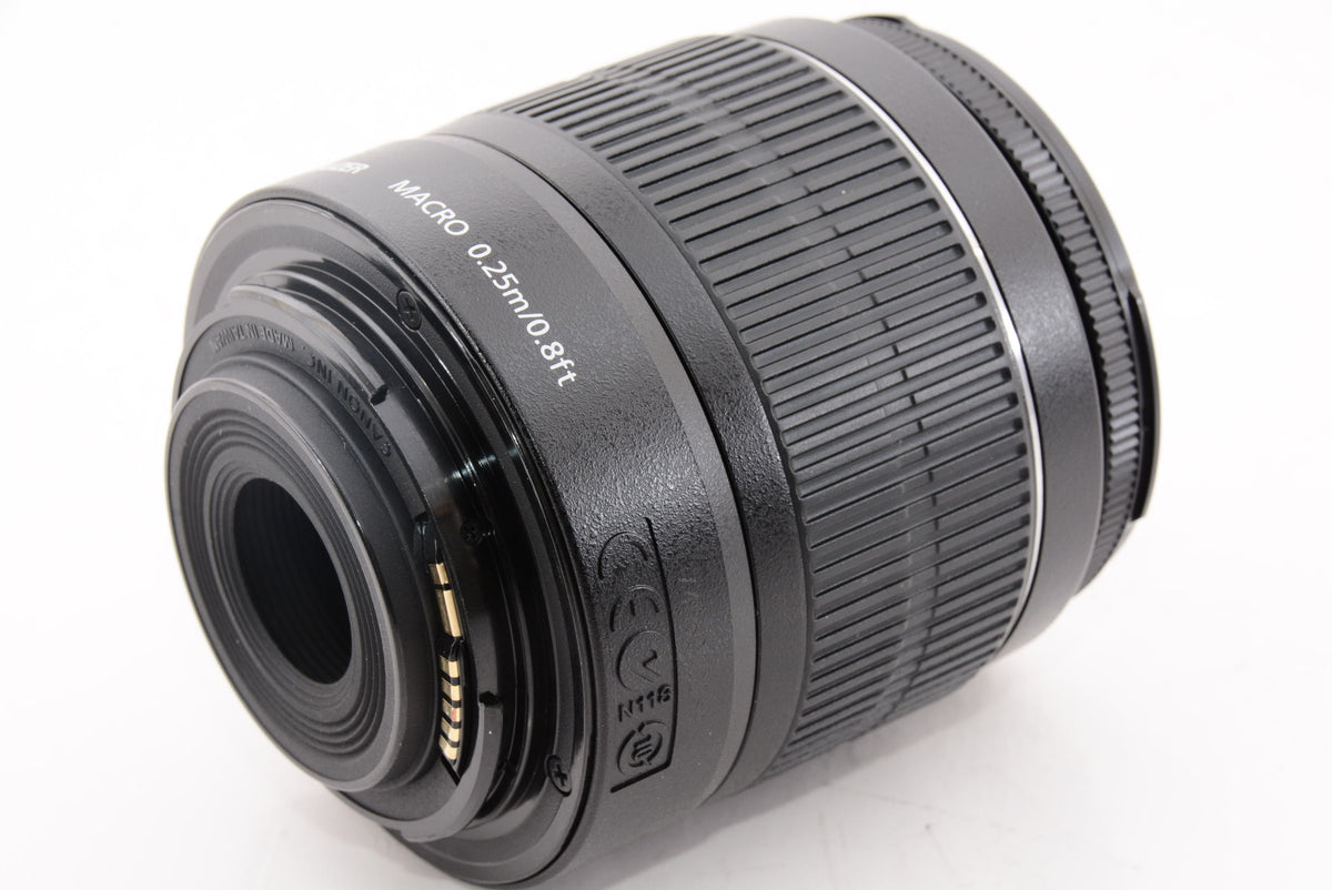 【外観特上級】Canon 標準ズームレンズ EF-S18-55mm F3.5-.5.6 IS II APS-C対応