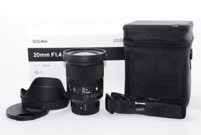 【外観特上級】SIGMA 20mm F1.4 DG DN ソニーEマウント