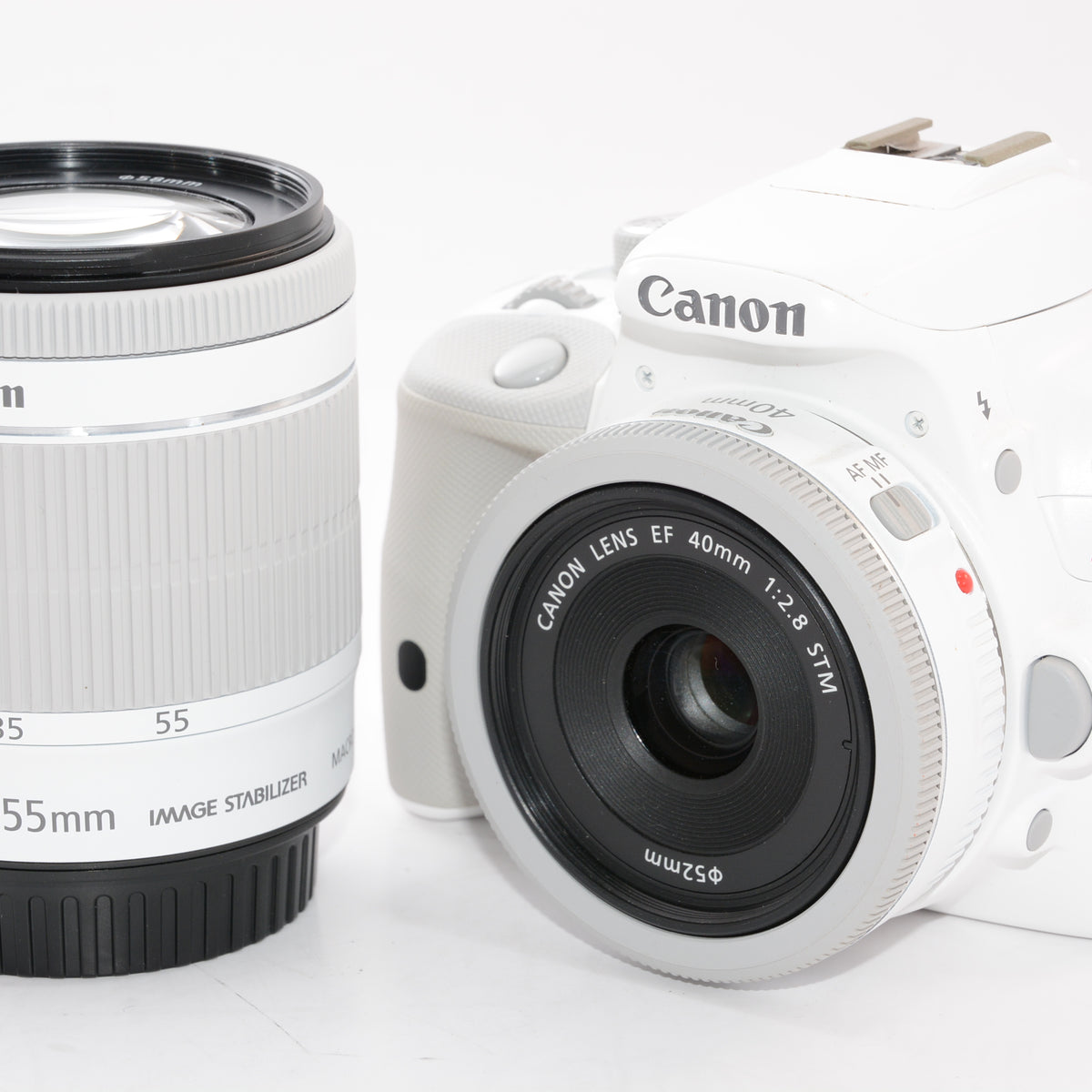 Canon EOS KISS X7 Wレンズキット ホワイト - デジタルカメラ