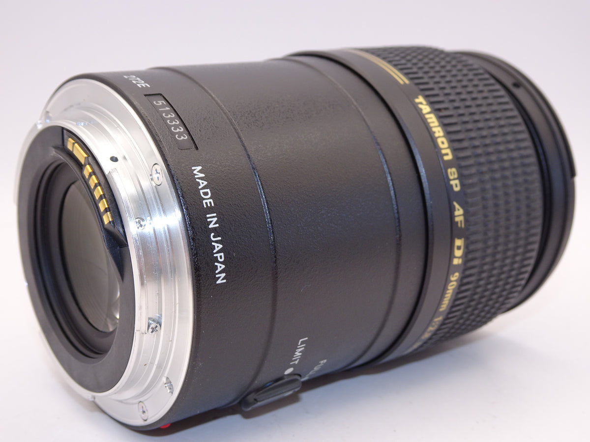 【外観特上級】TAMRON  SP AF90mm F2.8 Di MACRO 1:1 キヤノン用 272E