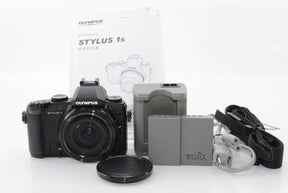 【外観特上級】OLYMPUS デジタルカメラ STYLUS-1S 28-300mm 全域F2.8 光学10.7倍ズーム ブラック STYLUS-1S BLK