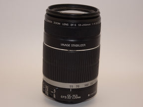 【外観特上級】Canon 望遠レンズ EF-S55-250mm F4-5.6 IS APS-C対応