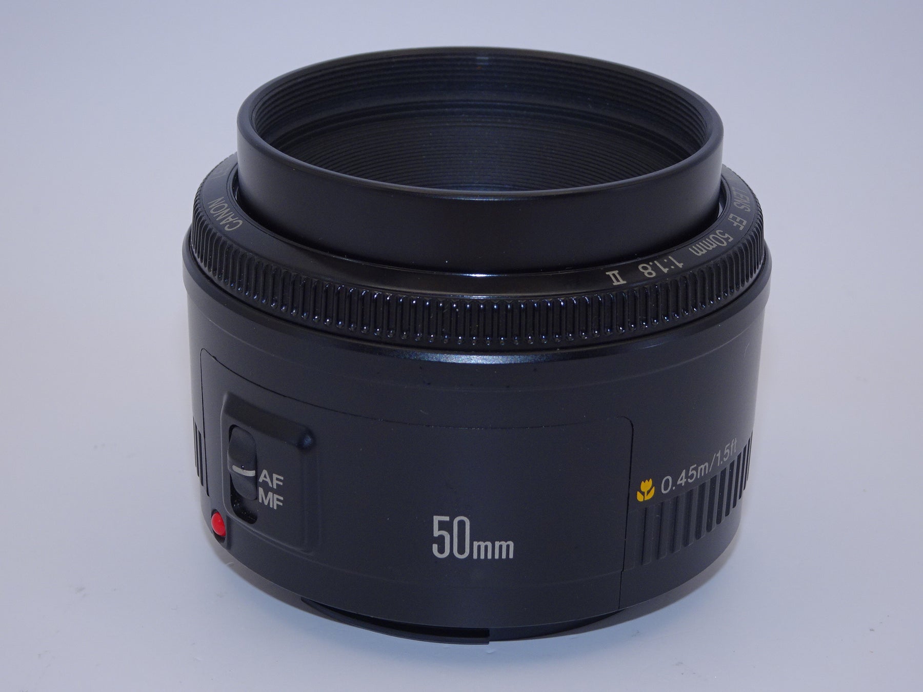 【外観特上級】Canon 単焦点レンズ EF50mm F1.8 II フルサイズ対応