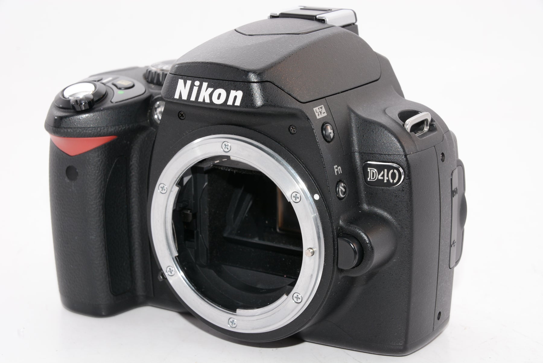 外観特上級】Nikon デジタル一眼レフカメラ D40 レンズキット ブラック 
