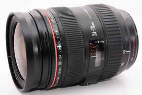 【外観特上級】Canon 標準ズームレンズ EF24-70mm F2.8L USM フルサイズ対応