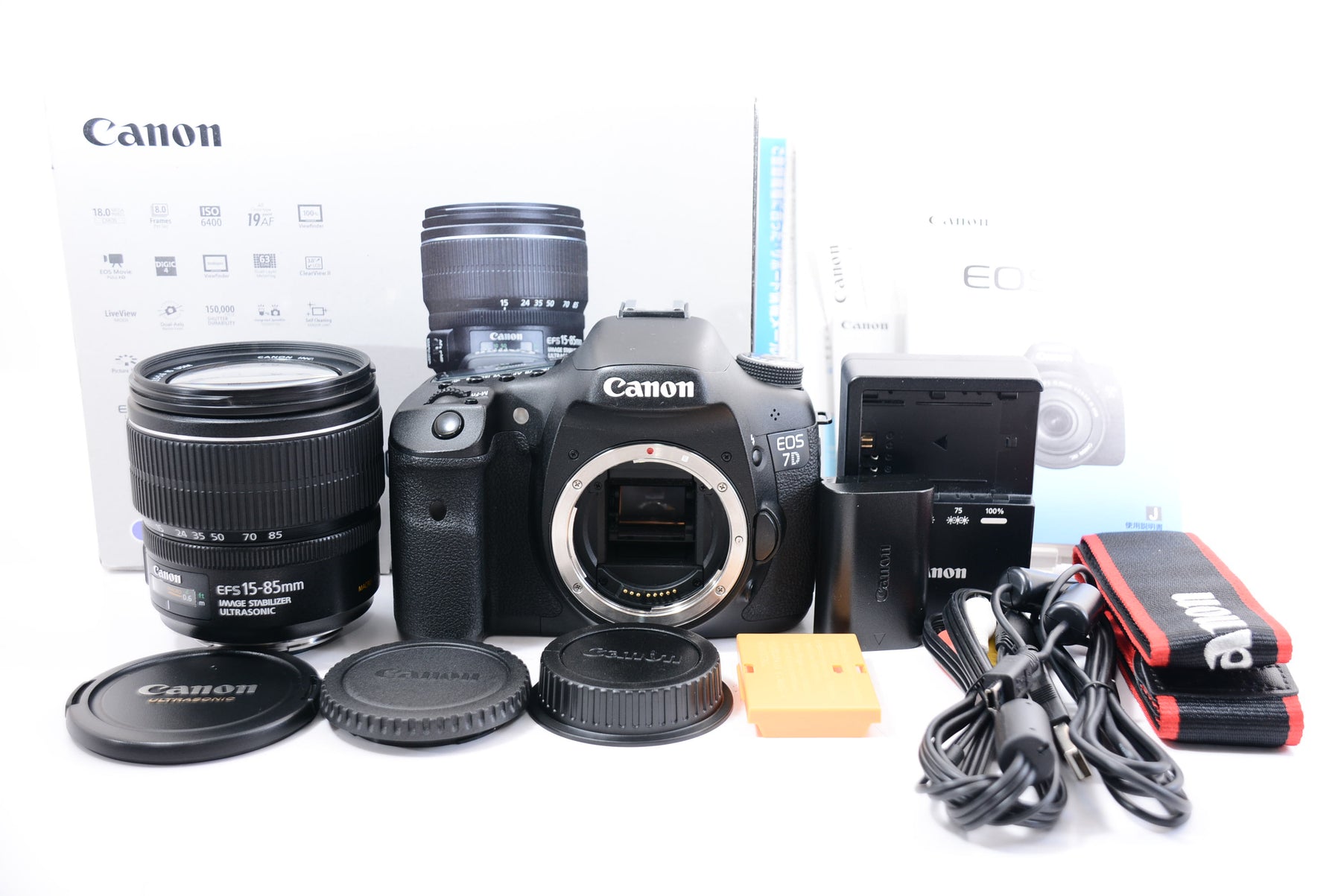 【オススメ】Canon デジタル一眼レフカメラ EOS 7D レンズキットEF-S15-85mm F3.5-5.6 IS USM付属IS  EOS7D1585ISLK