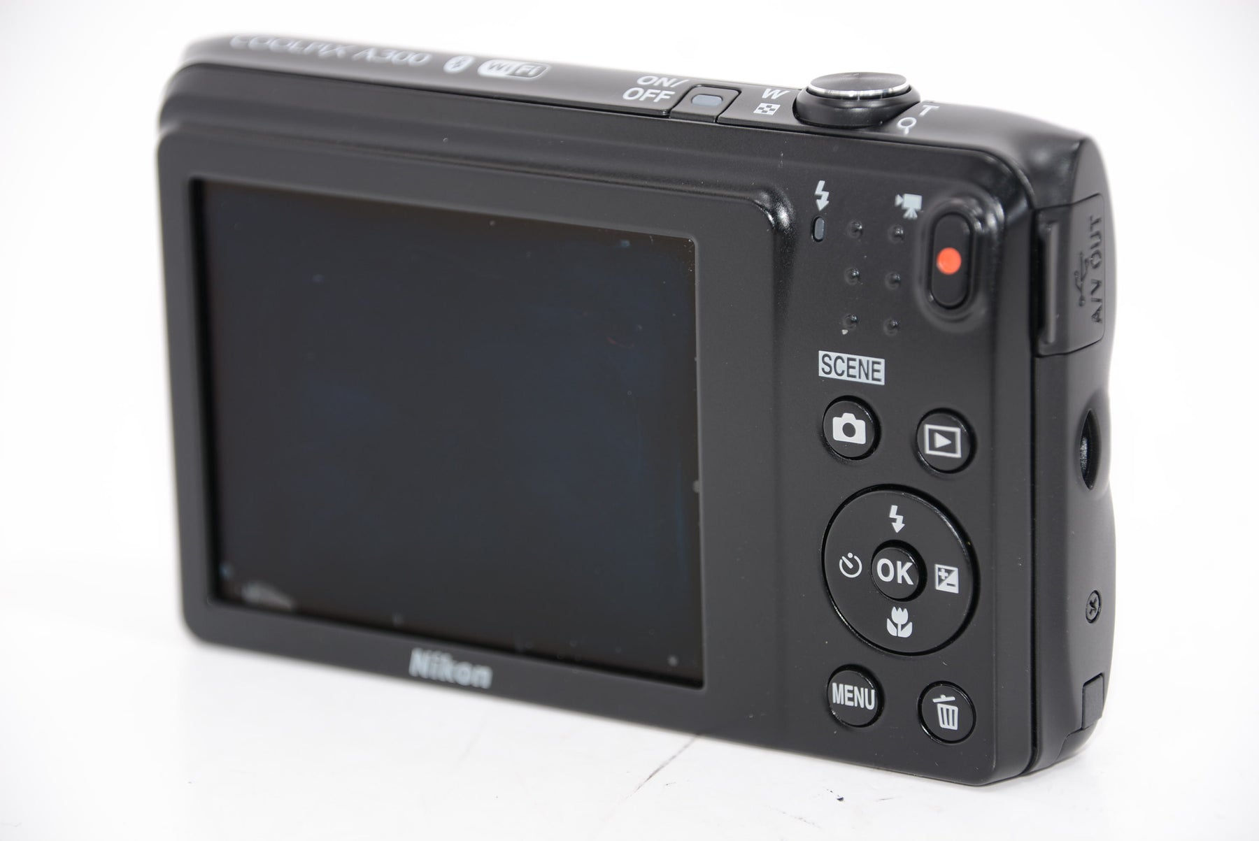 【外観特上級】Nikon デジタルカメラ COOLPIX A300 光学8倍ズーム 2005万画素 ブラック A300BK