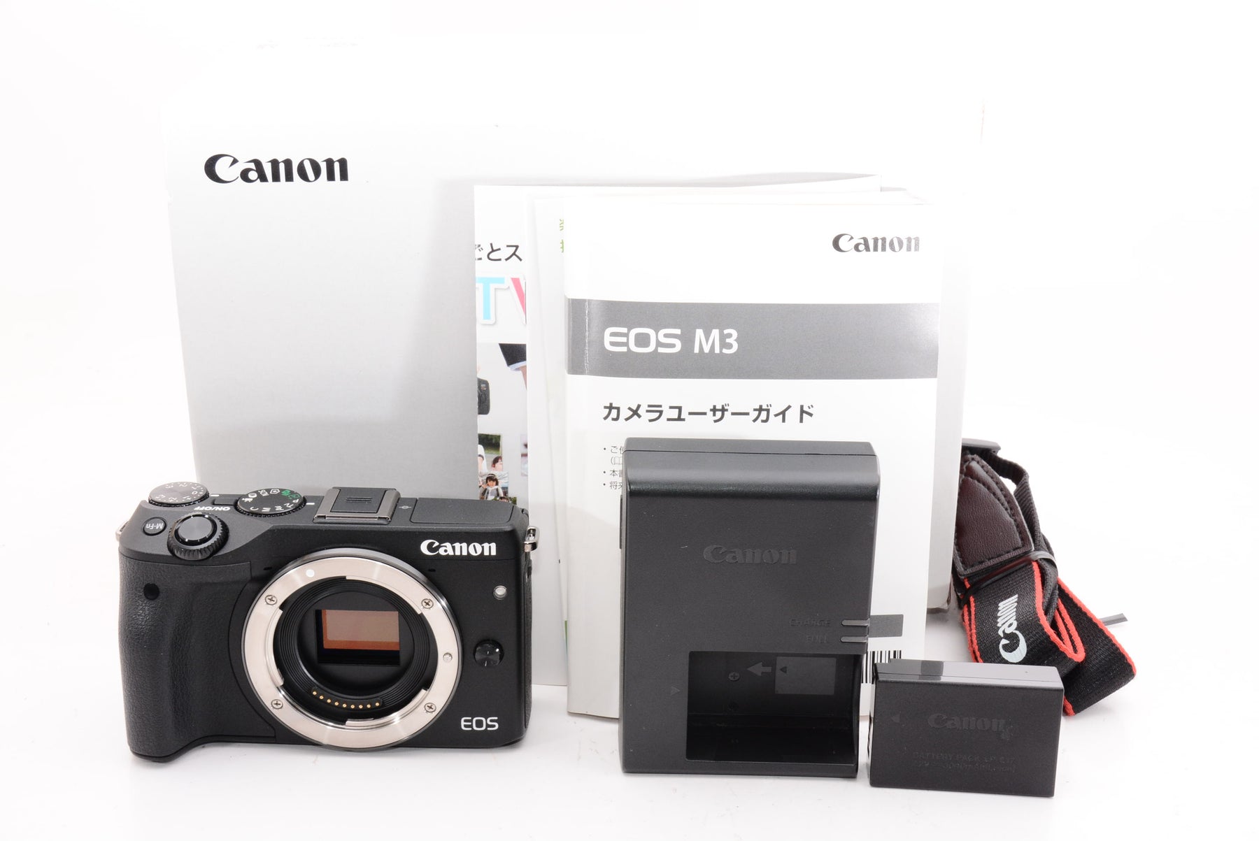 【外観特上級】Canon ミラーレス一眼カメラ EOS M3 ボディ(ブラック) EOSM3BK-BODY