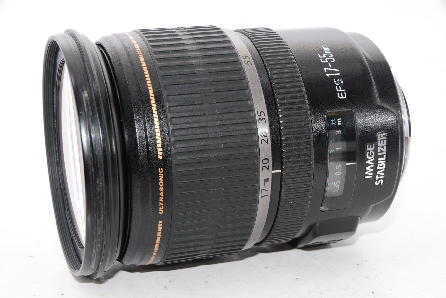 【外観並級】Canon 標準ズームレンズ EF-S17-55mm F2.8 IS USM APS-C対応