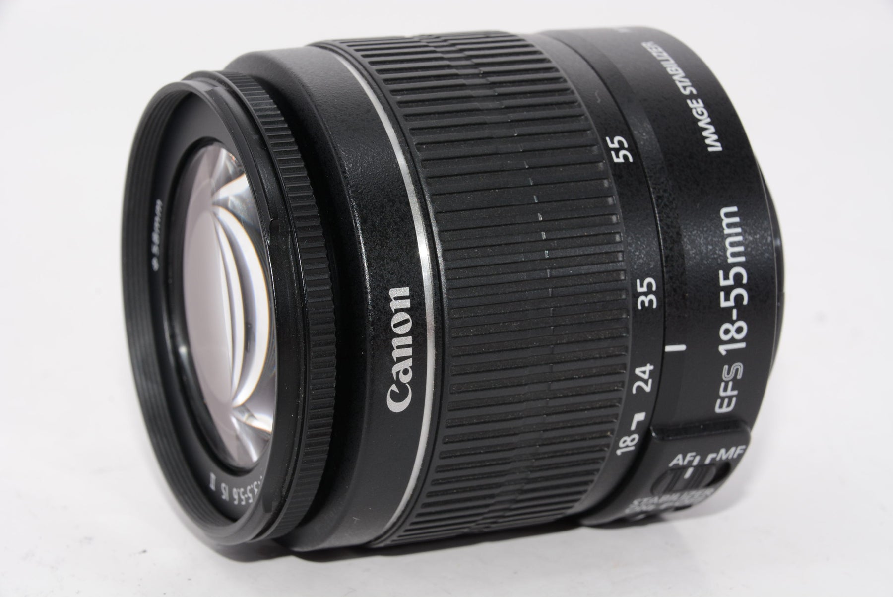 【外観特上級】Canon 標準ズームレンズ EF-S18-55mm F4.0-5.6IS STM APS-C対応