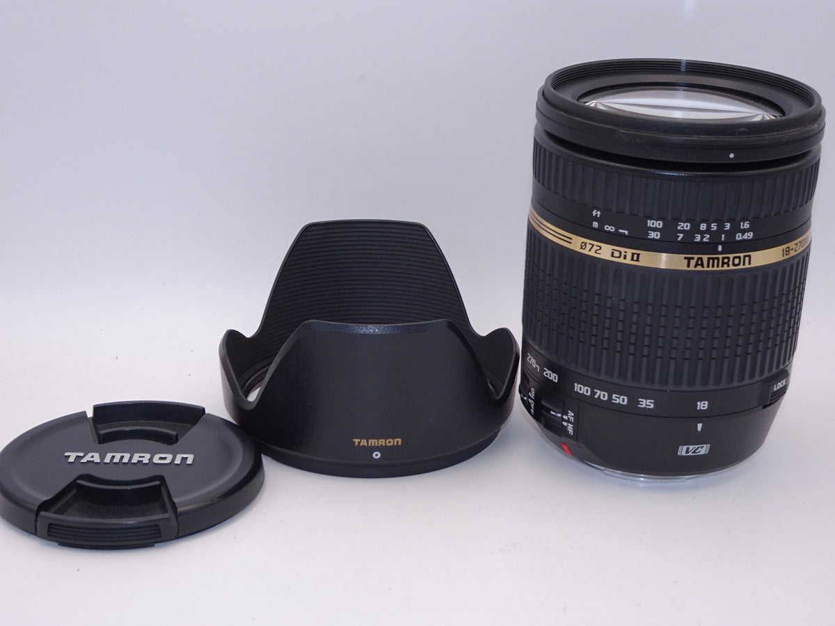 【外観特上級】TAMRON 18-270mm F3.5-6.3 DiIIVC LD キャノン用  B003