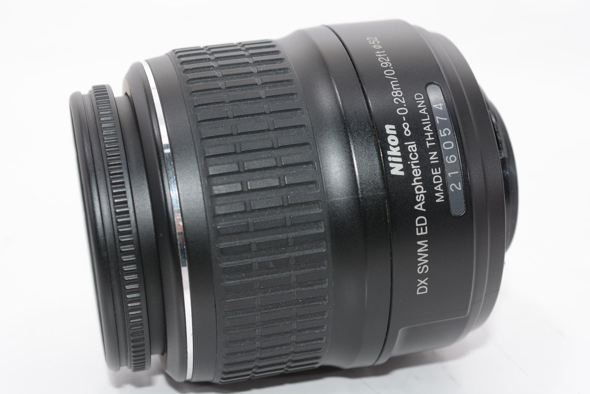 【外観特上級】Nikon 標準ズームレンズ AF-S DX Zoom Nikkor ED 18-55mm f/3.5-5.6 G II  ブラック ニコンDXフォーマット専用