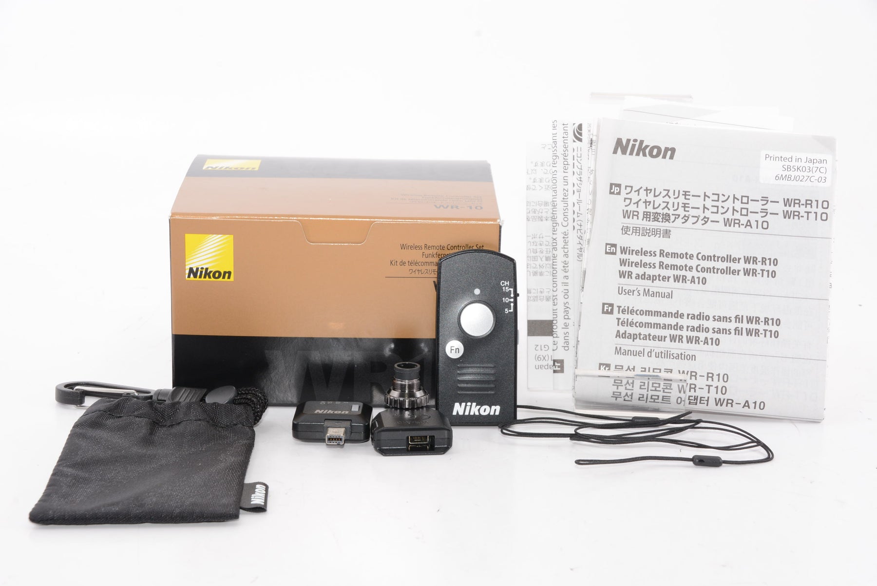 【外観特上級】Nikon ワイヤレスリモートコントローラーセット WR-10