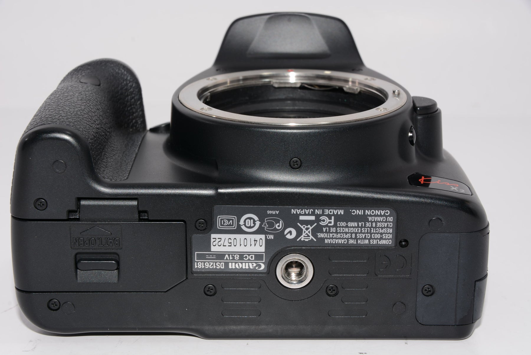 外観特上級】Canon デジタル一眼レフカメラ EOS Kiss X2 ボディ KISSX2