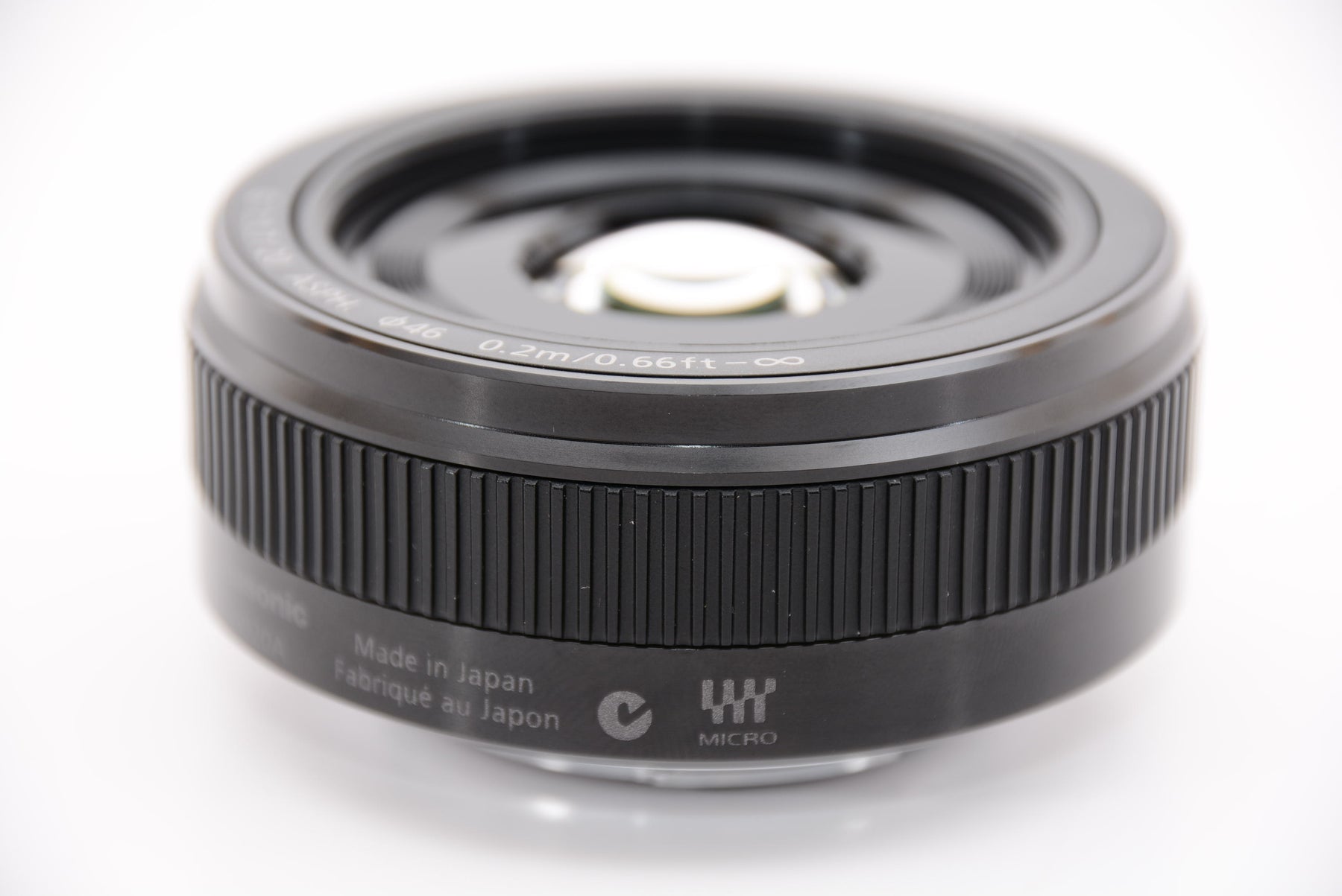 【ほぼ新品】パナソニック 単焦点レンズ マイクロフォーサーズ用 ルミックス G 20mm/F1.7 II ASPH. ブラック H-H020A-K